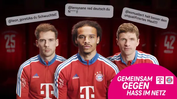 FC Bayern München + Telekom - Gemeinsam gegen Hass im Netz