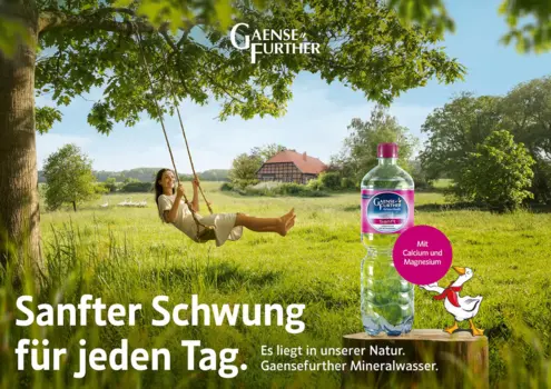 Es liegt in unserer Natur. Gaensefurther Mineralwasser