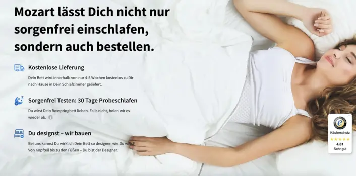 Mozart Bett