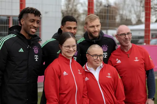 Special Olympics & FC Bayern tanzen für #Thüringen2024