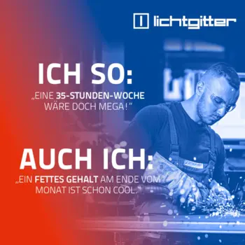 Lichtgitter Ausbildungskampagne