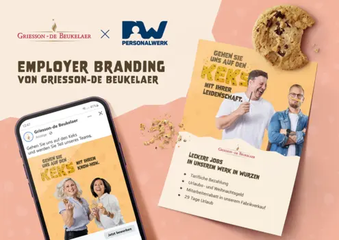Employer Branding Strategie und Kampagne für Griesson - de Beukelaer