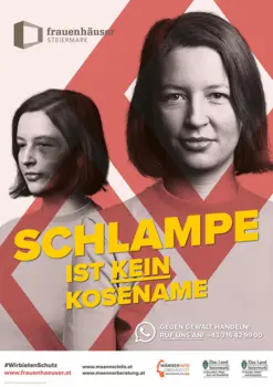 Gewaltschutzkampagne für die Frauenhäuser Steiermark