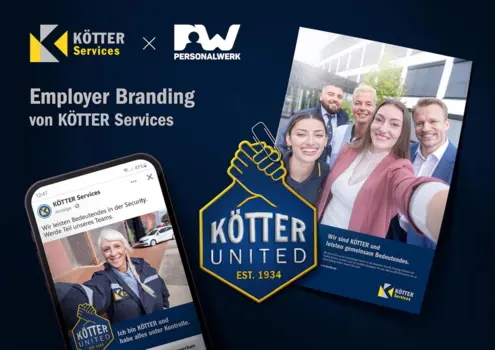 Employer Branding Strategie und Kampagne für KÖTTER Services