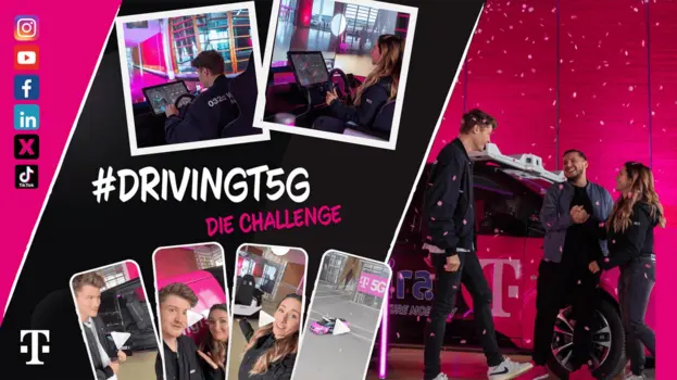 #DrivingT5G – die 5G Influencer Challenge