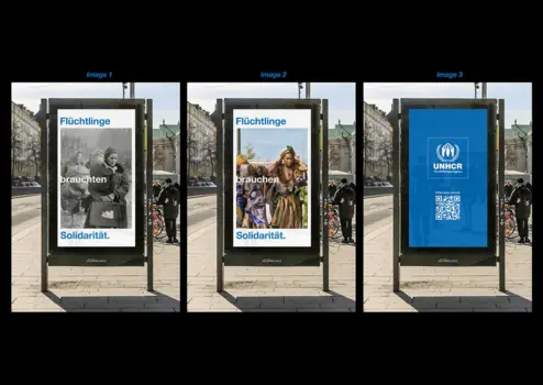 Solidarität für Flüchtlinge: Kampagne für UNHCR