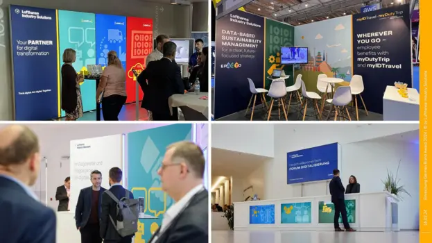 Lufthansa Industry Solutions - Relaunch der visuellen Identität 2023