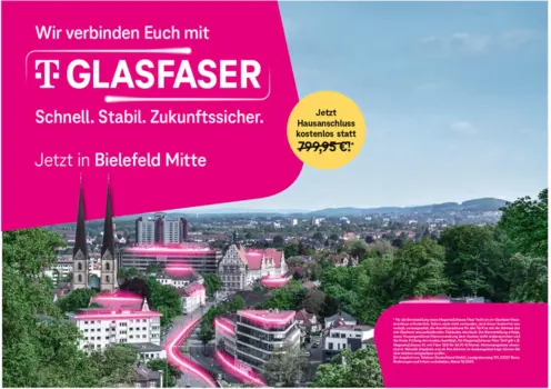 Regionale Glasfaser-Kommunikation