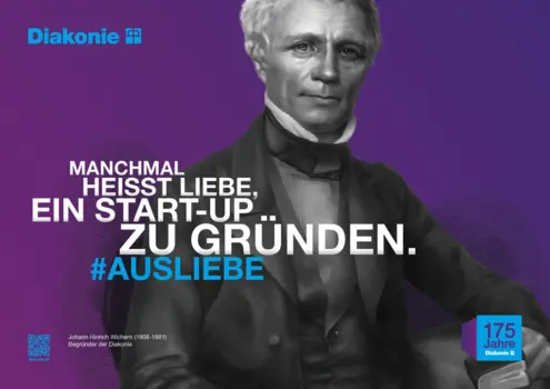 Jubiläumskampagne 175 Jahre Diakonie