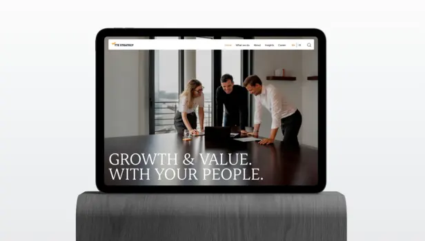 TTE Strategy – Rebranding & Website Relaunch
