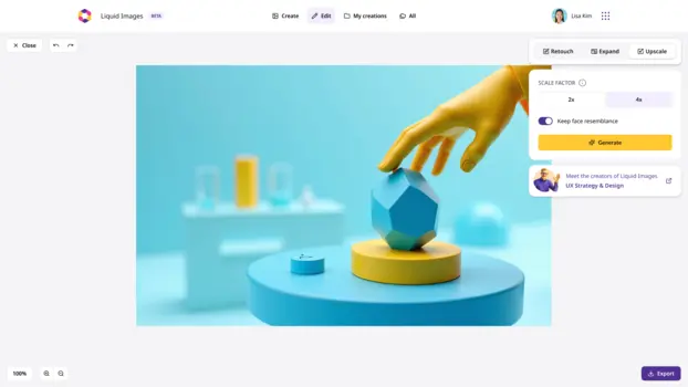 Liquid Images – AI image generator