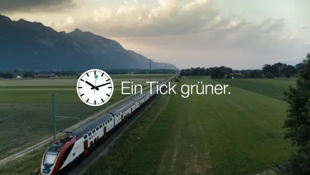 SBB – Ein Tick besser. Ein Tick grüner