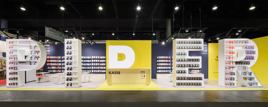 Trade Fair appearance for Piper Verlag