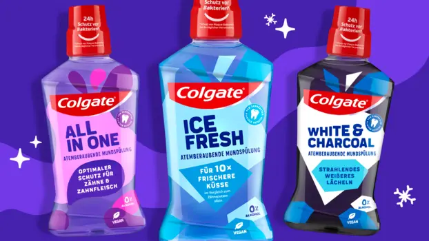 Launch Design for Colgate Mouthwash, Germany