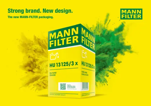 MANN-FILTER – Kampagne "neues Verpackungsdesign"