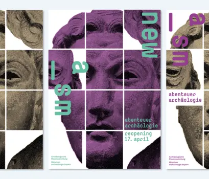 Kampagne zur Wiedereröffnung der Archäologischen Staatssammlung München