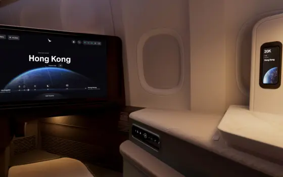 Cathay Pacific In-Flight Entertainment Experience