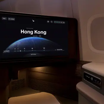 Cathay Pacific In-Flight Entertainment Experience