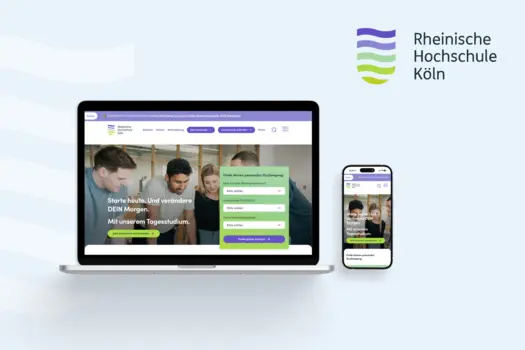 Rheinische Hochschule: Modernes Rebranding & Website Re-Launch